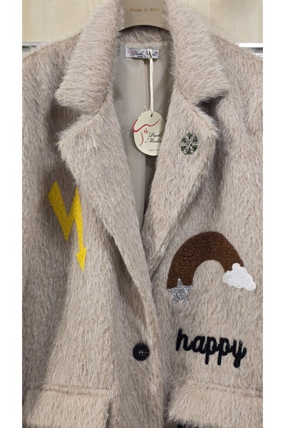 Park Moda Italian Design Felt Jacket