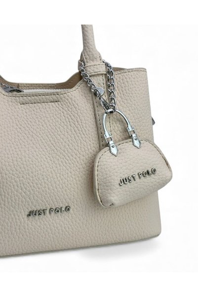 Just Polo Daily 4-Compartment Wide Strap Hand Shoulder Bag
