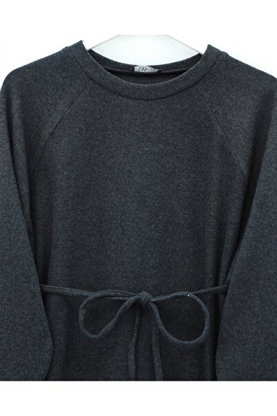 MissRunin Tie-Waist Round Neck Thessaloniki Dress