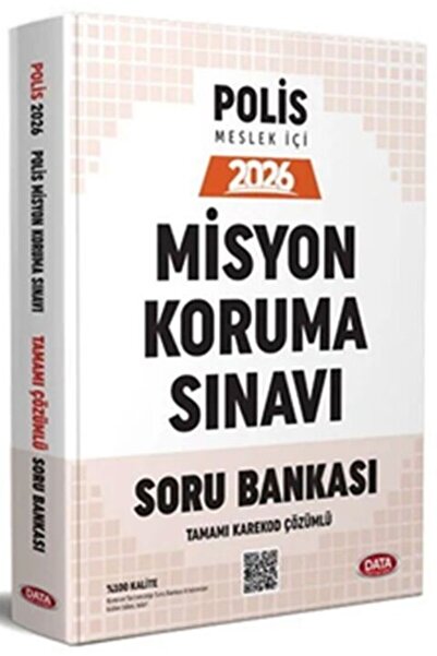 Ankara Kitap Merkezi 2026 Polis Misyon Koruma Sınavı Soru Bankası Data Yayınları