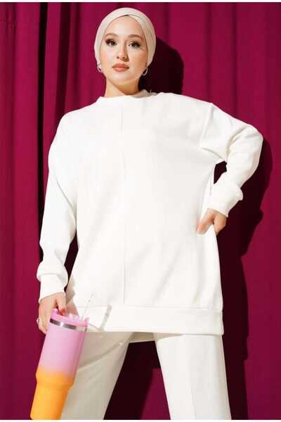 MODA VEDAT Women's Front Printed 0Y-Ho Fabric Double Set -156