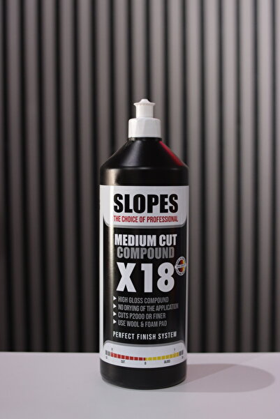 slopes X18 Çizik Çıkarıcı İnce Pasta 1lt