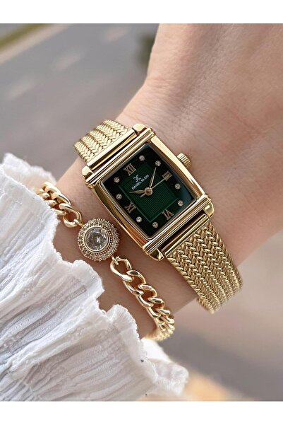 Daniel Klein 2 Years Warranty Wicker Cord 3 Atm Water Resistant Women's Wristwatch+Bracelet F.Z.10970.4