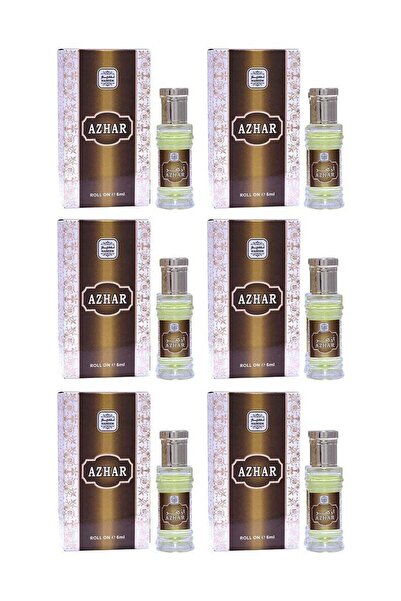 Naseem Azhar Perfume Oil Roll-On for Men & Women - 6ml (Pack of 6)