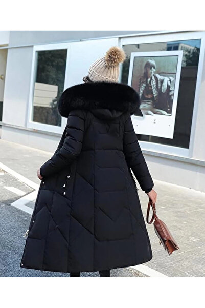 1way long coat with a hood