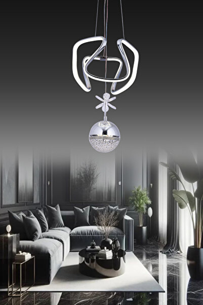 TERRA LIGHTING PRİZMA KÜÇÜK TEK TOP AVİZE TR-1117