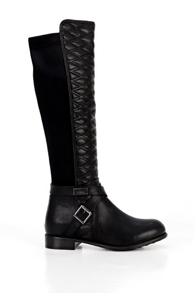 Mamito Ayakkabı BLN 515 Μπότες μέχρι το γόνατο με καπιτονέ σχέδιο από ελαστικό ύφασμα