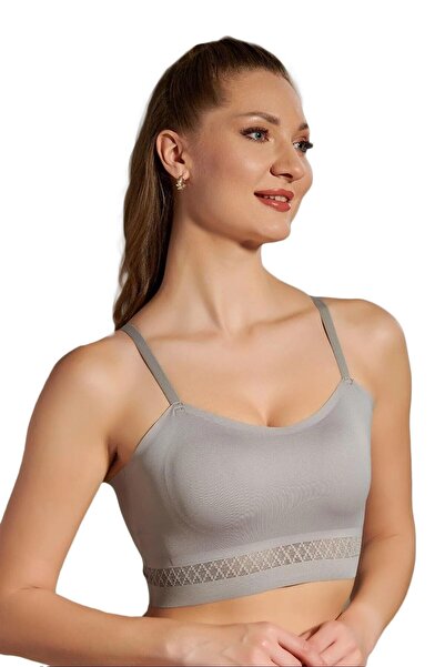 RUBIK Seamless Padded Sports Bra Non Wired Adjustable Straps For Yoga Gym Training Running Workout Fitness