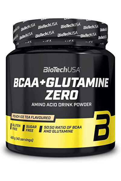 BiotechUSA BIOTECH BCAA + Glutamine Zero Complex Amino 480 g 40 Servis