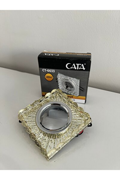 genel tedarik-tse CATA DEKORATİF CAM SPOT LEDLİ (LEYLAK)