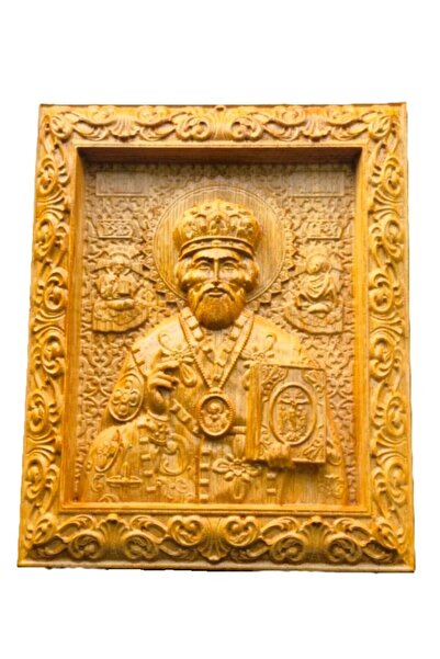 OEM ICOANA SCULPTATA SFANTUL NICOLAE 170X210