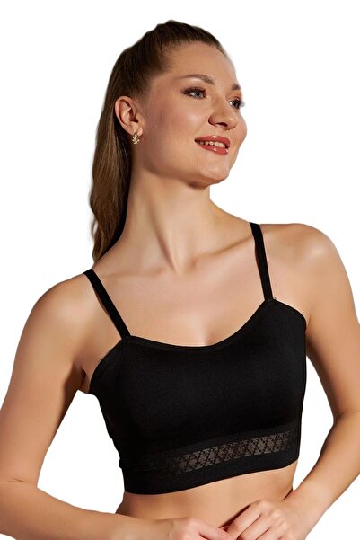 RUBIK حمالة صدر رياضية مبطنة بدون درزات وأشرطة قابلة للتعديل بدون أسلاك لليوج...