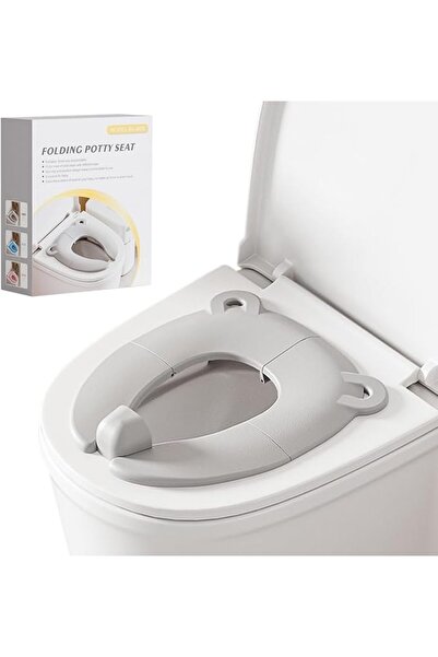 Generic Haniya Foldable Travel Potty Training Seat with Splash Guard - Polypropylene, Easy-Clean, Ages 3-6