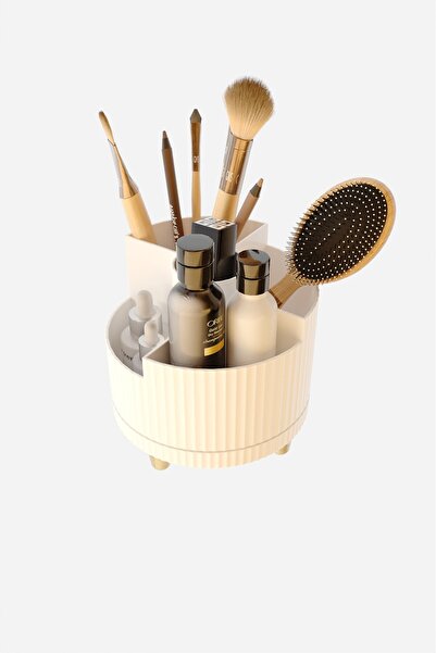 EXPEL L'AMOUR BOX MAKYAJ ORGANİZERİ 360 DERECE DÖNER FIRÇALIKLI