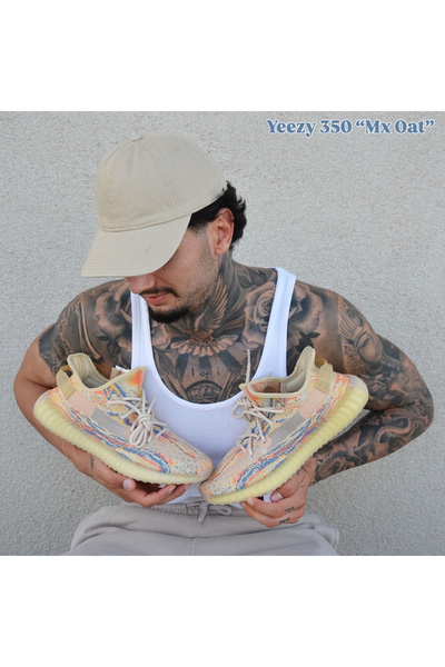 YEEZY Boost 350 V2 Mx Oat Cream Beige Orange Multicolor Sports Shoes