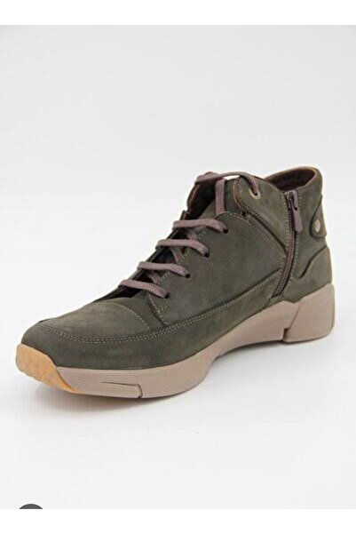 Freefoot Hakiki Deri Nubuk Haki Erkek Bot