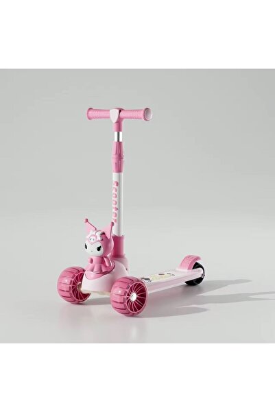 Generic Children's three-wheel scooter with animal character – playful design with handle