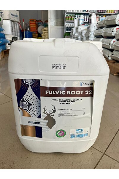 ANTGEN Fulvic Root 22 20 Lt – Humik Fulvik Asit Sıvı Köklendirici Kök Gelişimi