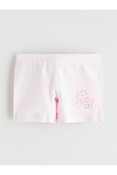 LC Waikiki Özmarka New Season Elastic Waist Girls' Boxer Shorts