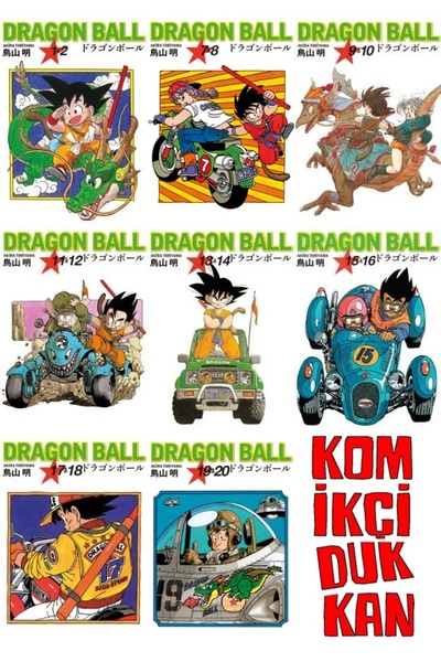 Gerekli Şeyler Yayıncılık Dragon Ball 1&2-7&8-9&10-11&12-13&14-15&16-17&18-19...