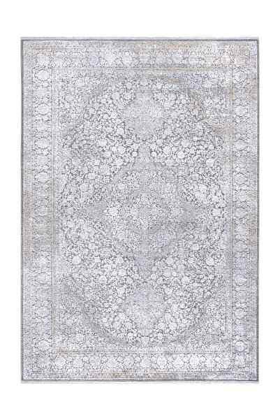 Koza Diva Koleksiyonu 31266C Gri Gold – Gri Asalet ve Altın Işıltının Modern Yorumu