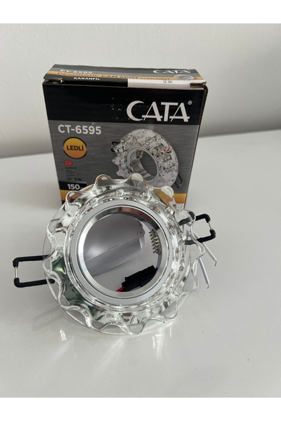 genelted DEKORATİF CAM SPOT LEDLİ CATA (KARANFİL) 3W