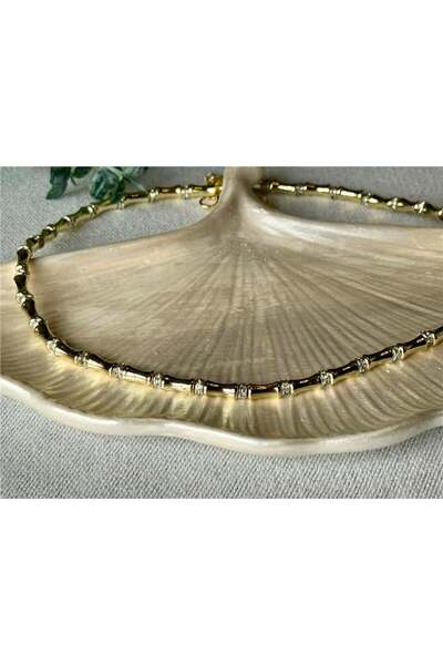 Genel Markalar Kemik Model Gold Kolye