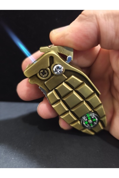 enyatakı El bombası modeli pusulalı ızgaralı pürmüzlü kaliteli bıçaklı tamamı...