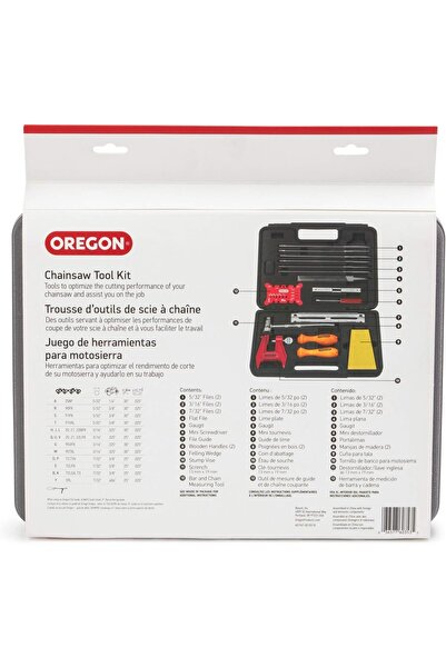 Oregon Chainsaw chain maintenance kit (601981)