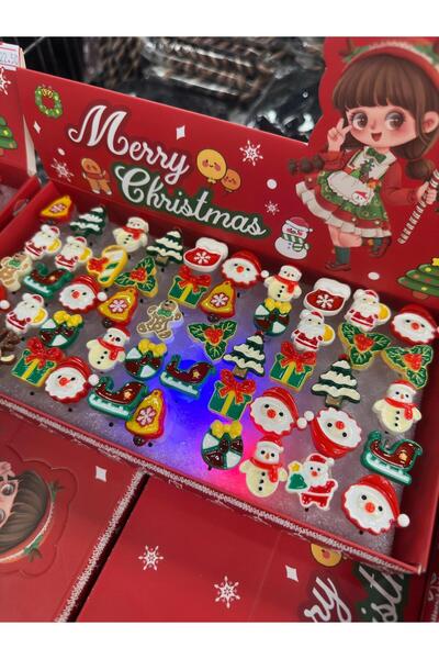 Chocuk Yılbaşına Özel Noel Baba, Geyikli Işıklı Yüzük 1 Adet