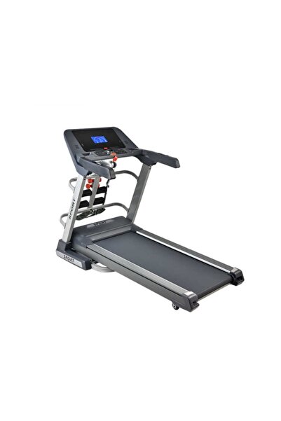 BUNCA Treadmill with display for speed, distance, incline, time, heart rate, and calories burned; 4 HP motor, 20% incline, 160 kg weight capacity