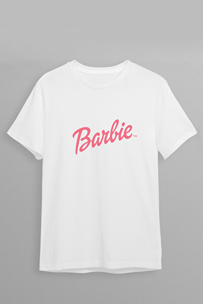 Justime تي شيرت بتصميم باربي وان بطباعة أمامية مصنوع من القطن قصة فضفاضة برقب...