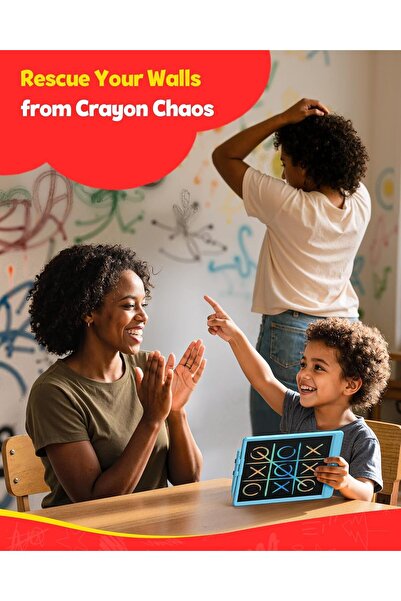 genernic TEKFUN 10-inch Color LCD Writing Tablet – Blue (Kids 3-7)