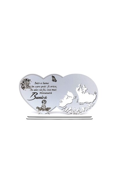 OEM Decorațiune personalizată în formă de inimă cu pomul vieții pentru bunică...