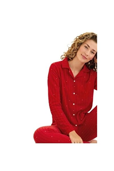 bipamuk Minel Collection Women's Pajama Set Long Sleeve Soft Textured Stretchy and Comfortable Loungewear S/2Xl