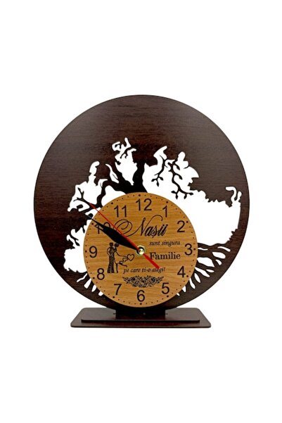 OEM Decorațiune ceas cu suport pentru licheni stabilizați, cadou personalizat...