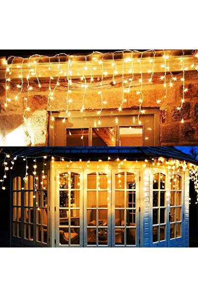 gaman Saçaklı Perde Led - 45 , 55 ve 65 cm Saçaklı Modlu Dekoratif Led Süslem...