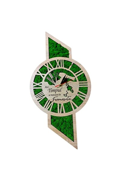 OEM Ceas de perete cu mușchi stabilizat, cadou pentru salon de înfrumusețare/...