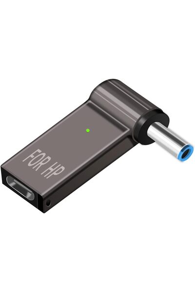 genernic محول شحن الكمبيوتر المحمول من USB-C إلى 4.5 مم (من النوع C أنثى إلى ...