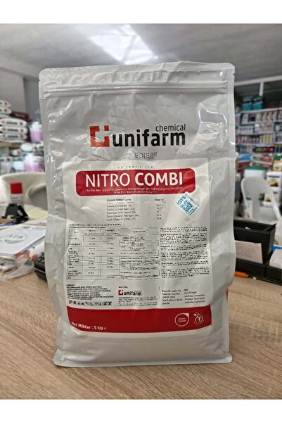 Unifarm Nitro Combi 5 Kg İz Elementli Mineral Gübre Verim Arttırıcı Bitki Gel...