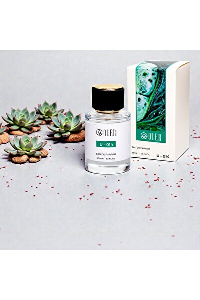 Oler Eau de Parfum U014, Sweat, Spicy-Floral, Unisex, 50 ml