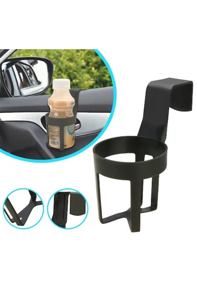 OEM Universal car cup or bottle holder, Black, 77x72 cm