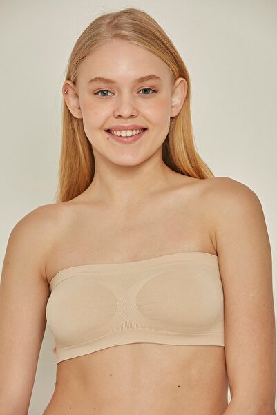 C&City Nahtloses trägerloses Bustier