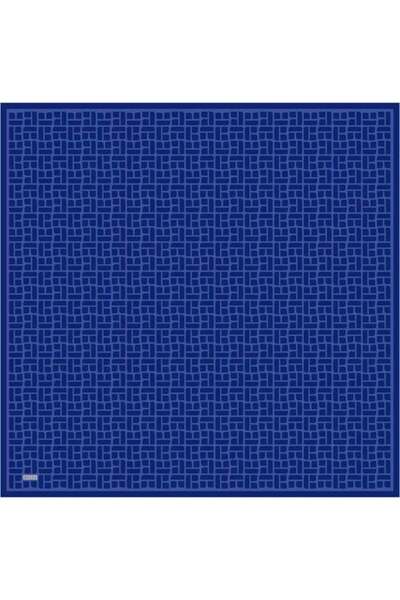 Belli Eșarfă de mătase Tivil 4062-81 Model mixt albastru