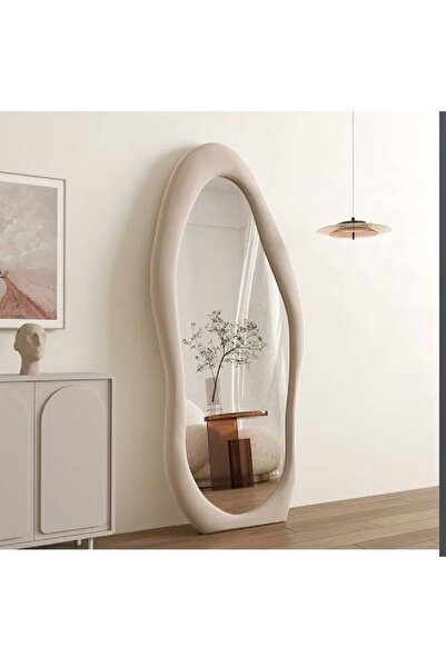 NKX مرآة خلع الملابس كاملة الطول مثبتة على الحائط وقائمة بذاتها 70 × 170 سم ب...