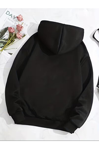 Marco Fresco Unisex Penguin Printed Hooded Cotton Sweatshirt Hoodie