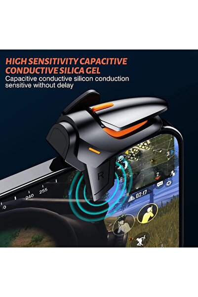 ELECDON Mobile Trigger Game Controller - Sensitive Aiming & Shooting Controls for PUBG/Fortnite/CoD,