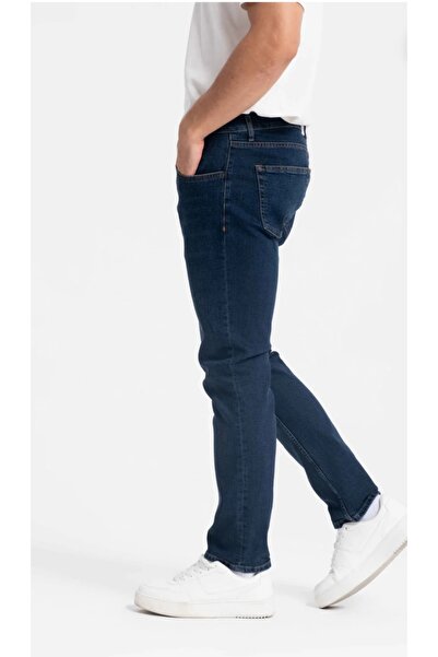 JSCO Men's Regular Waist Zippered Pipe Leg High Quality Jean Pants