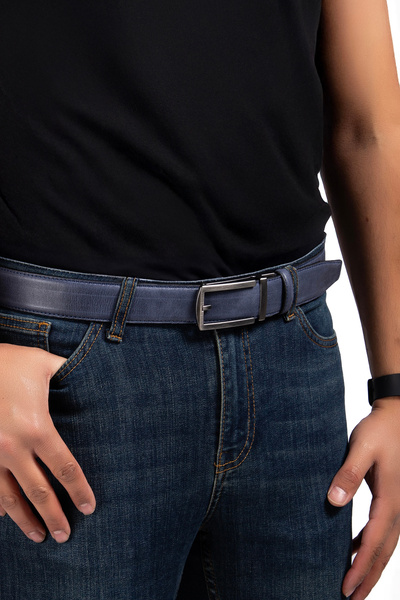 Niki Leather Premium Automatic Stitched Genuine Leather Belt 3.5 cm