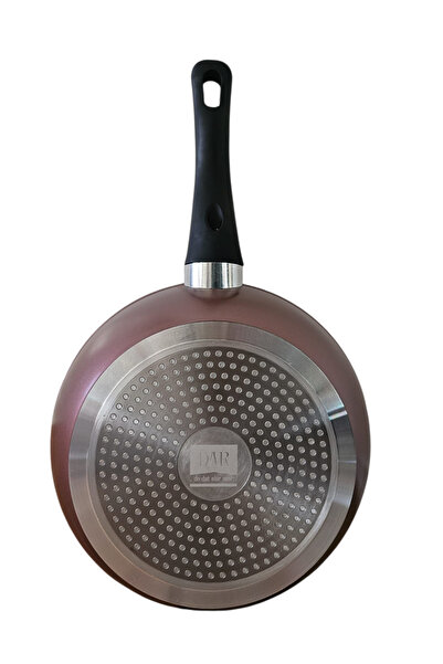 OEM Frying pan with glass lid, 24 cm, 3-layer ceramic coating, 3L capacity